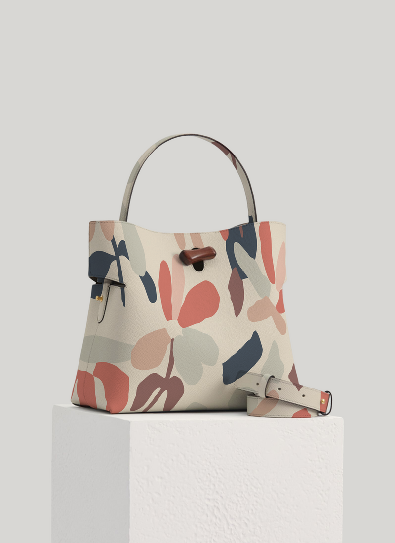 Gaia Tote Bag - Floral Pastel