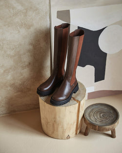 Willow Knee High Chelsea Boots